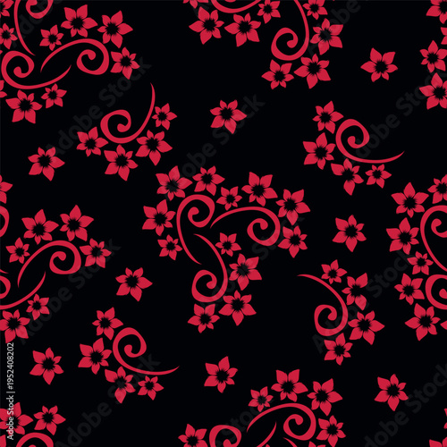 Sweet flower watercolor seamless pattern.soft pastel colors water color seamless pattern for beauty products or other.
