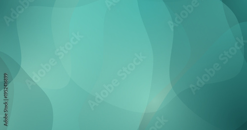 Cool teal abstract background with flowing smooth curves and subtle light effects