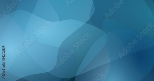 Abstract blue fluid shapes background with soft gradients and smooth curves