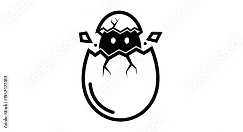 Hatching Chick - A Symbol of New Beginnings and Potential.