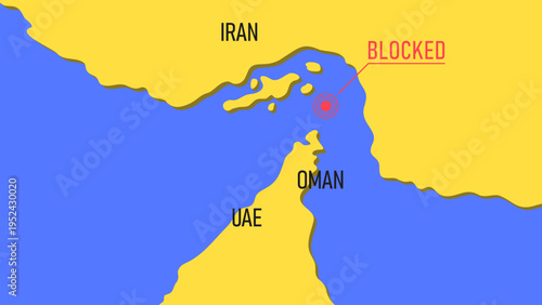 Strait of Hormuz Blockade Concept Map