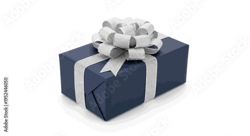 A gift box with a ribbon.