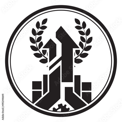 vector illustration of a recycling symbol