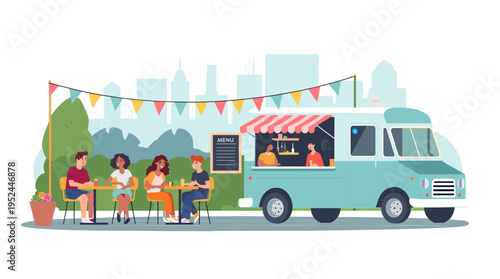 A minimalist composition featuring a plate and an implied food item. Ideal for representing culinary concepts, food delivery services, or healthy eati