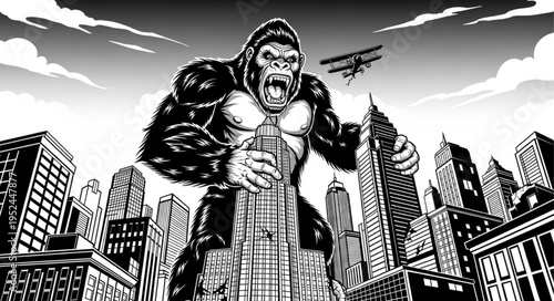 King Kongs Rampage - A Giant Gorillas City Conquest.