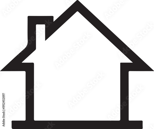 House icon. Vector illustration