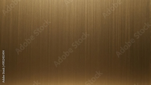 Close-up view of a polished, brushed metal surface. Vertically aligned textures dominate