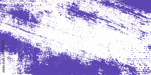 Abstract artistic strokes in shades of violet dance across a bright space, creating a dynamic and visually engaging texture. 