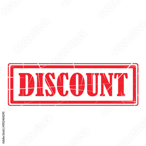 Discount stamp icon with bold style, ideal for sales promotions and special offers