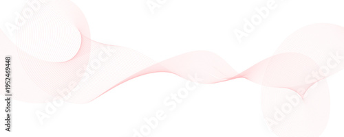 Minimalist Abstract Vector Background with Elegant Pink Flowing Wave Lines on White; Modern Simple Graphic Design for Corporate Stationery, Professional Web Header, and Clean Digital Wallpaper 