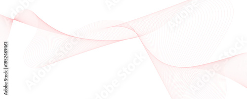 Abstract modern colorful wavy line business banner background. Vector art