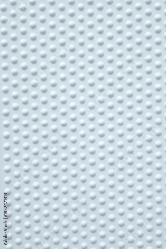Light blue rubber tactile dot pattern surface texture