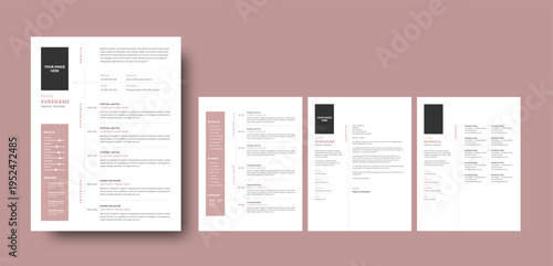 Minimalist Resume Layout