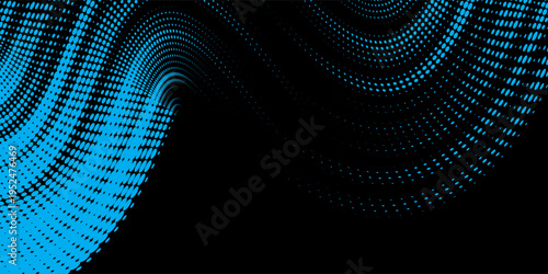 light blue black brush wrap car sticker pattern abstract banner sporty lines light blue black color combination grunge brush pattern, Vector, Eps 10.