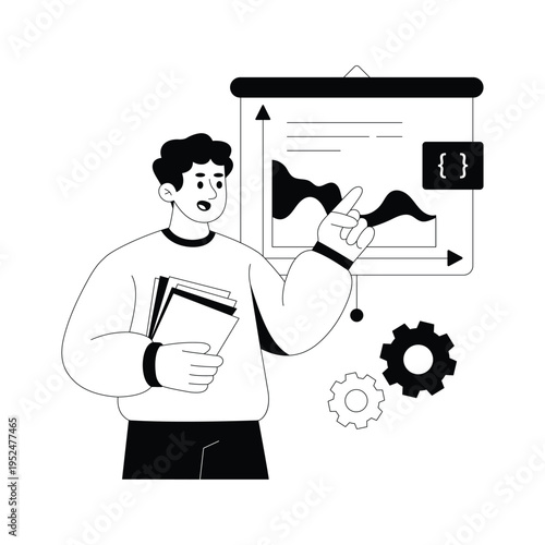 Qa Testing Strategies  Vector illustration. EPS 10