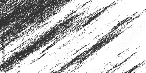 A captivating monochrome texture, featuring an abstract arrangement of dynamic diagonal strokes, creating a sense of raw energy and artistic intrigue.