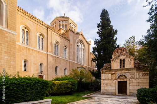 Wallpaper Mural façades of Athens captured on November 17, 2025. Torontodigital.ca