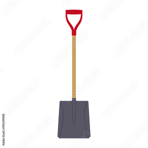 家庭菜園や園芸で使う四角いスコップ