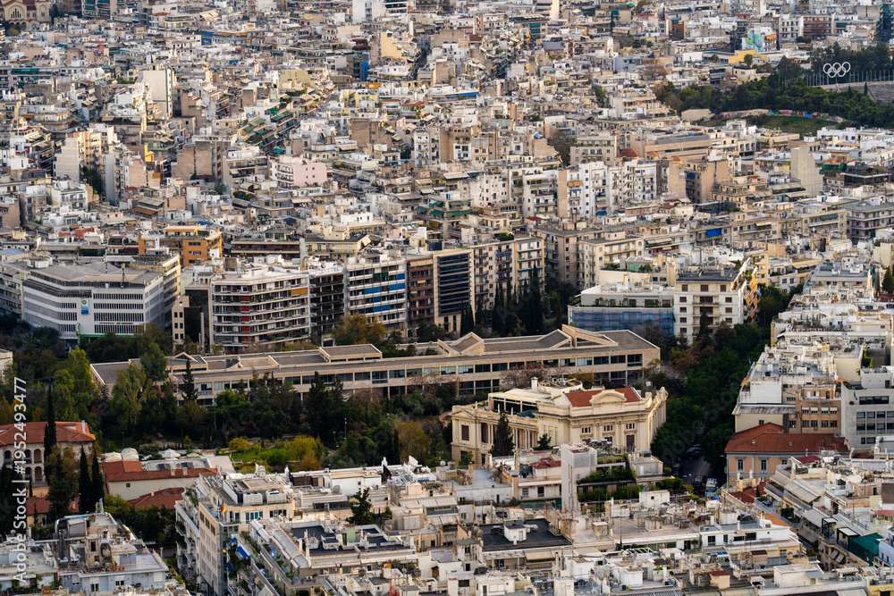 custom made wallpaper toronto digitalPanoramic view of Athens from a hilltop overlooking the historic Greek capital-November 16, 2025