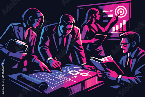 Corporate Team Meeting Session