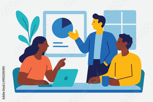 Professional Corporate Office Meeting
 