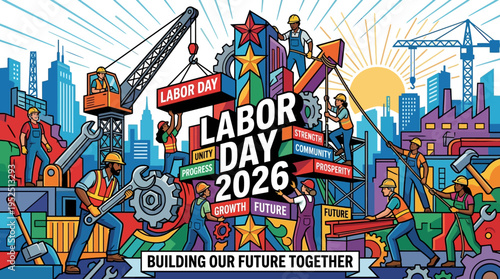 Labor Day 2026: Building Our Future Together with Diverse Workers and Industry Elements.