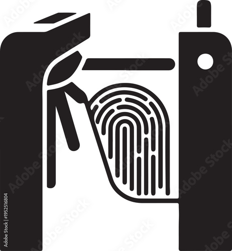 Modern Technology, Smart Devices, Security Systems, Communication Signals and Everyday Object Icons in Minimalist Black and White Vector Collection