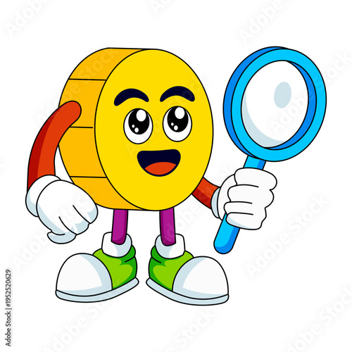 A flat style illustration representing forecasting