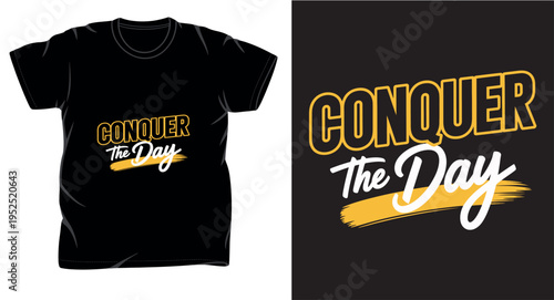 motivational graphic vector art t-shirt design print template