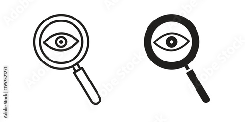 Investigation icon. modern vector symbols set