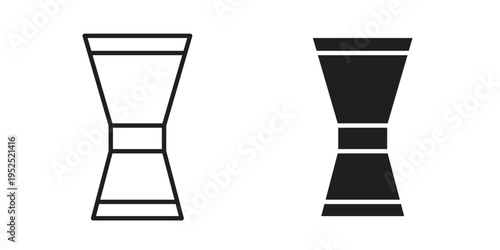 Jigger icon. modern vector symbols set