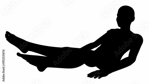 silhouette of a woman