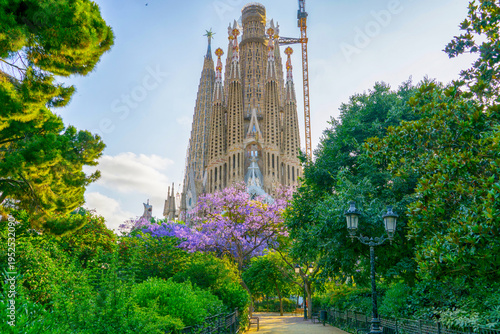 Sagrada Familia basilica, Barcelona, Spain
