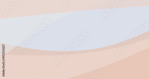 Abstract vector illustration of a hot Sahara desert landscape featuring golden sand dunes under a bright summer sky with ample copy space for travel designs