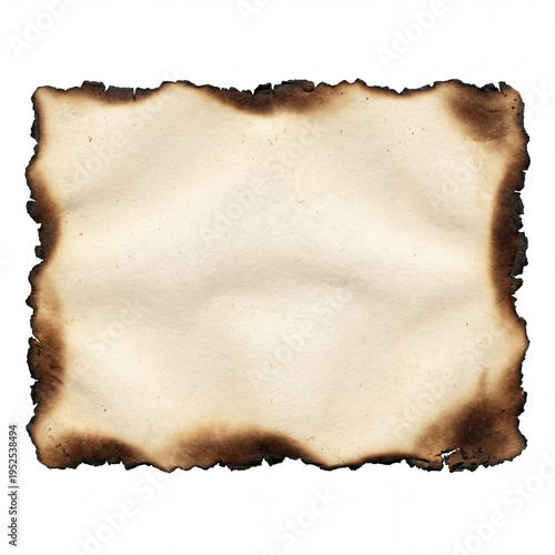 A single, rectangular piece of vintage parchment paper centered in the frame