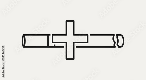 Screwdriver with cross shaped handle.
