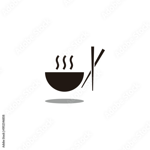 Sup, food hot geometric symbol simple logo vector