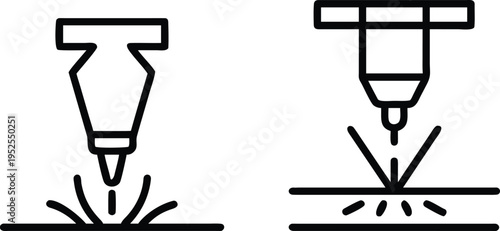 Laser engraving cutting tools