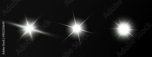 Lens Flare, light glow effect. sun or realistic shining star with backlight effect.
bokeh glitter and sparkles or sparkles on transparent background.
