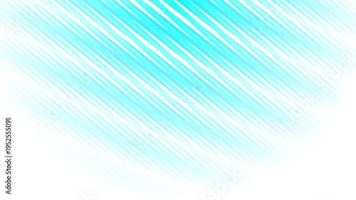 Abstract creative motion blue and cyan stripe line on white background. Video animation Ultra HD 4k footage.