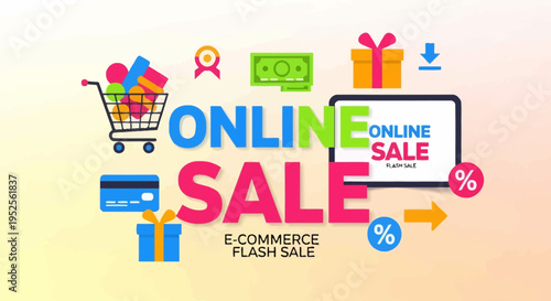 Online Shopping Sale Discount E Commerce.