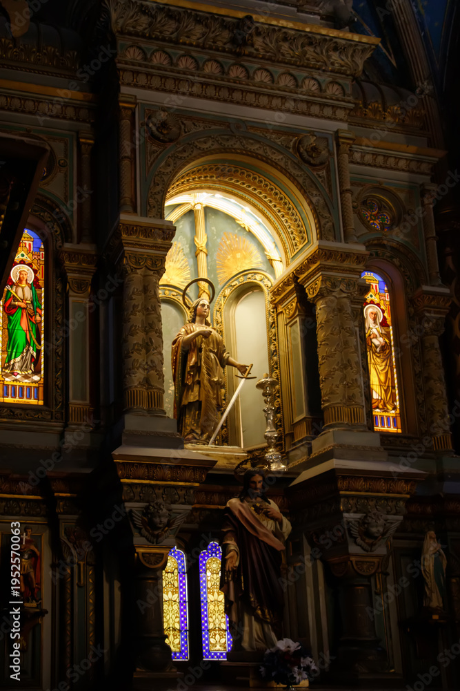 Fototapeta premium detail of the cathedral