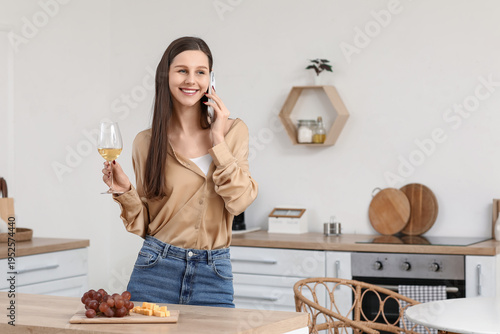Beautiful young happy woman...