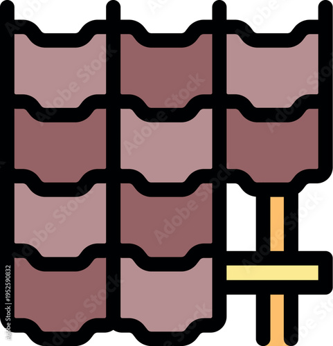 Installing roof tiles, essential step in house building and renovation, ensuring protection and weather resistance