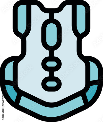 Orthopedic corset supporting back and improving posture, providing relief from back pain