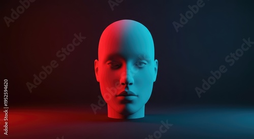 Abstract, minimalist scene showing deep absorption in a featureless void, representing sensory isolation and deep focus, pure, blank, calm