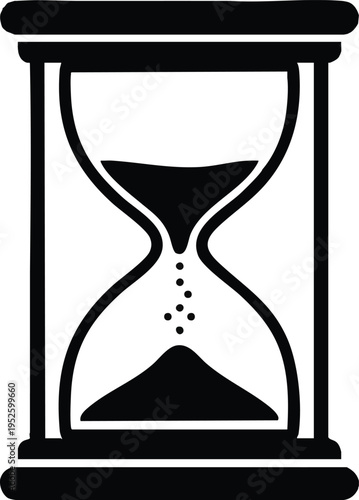 Hourglass icon representing time passing and deadlines.