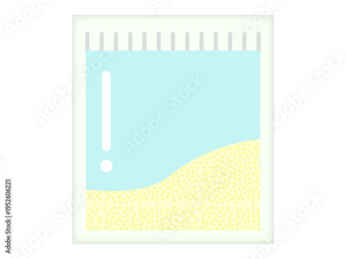 	粉薬のイラスト素材