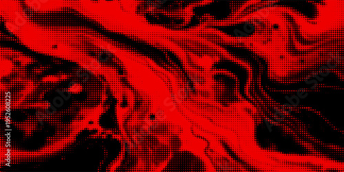 Black and red grunge texture. Scary red black scary background