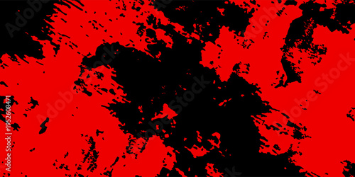 Black and red grunge texture. Scary red black scary background